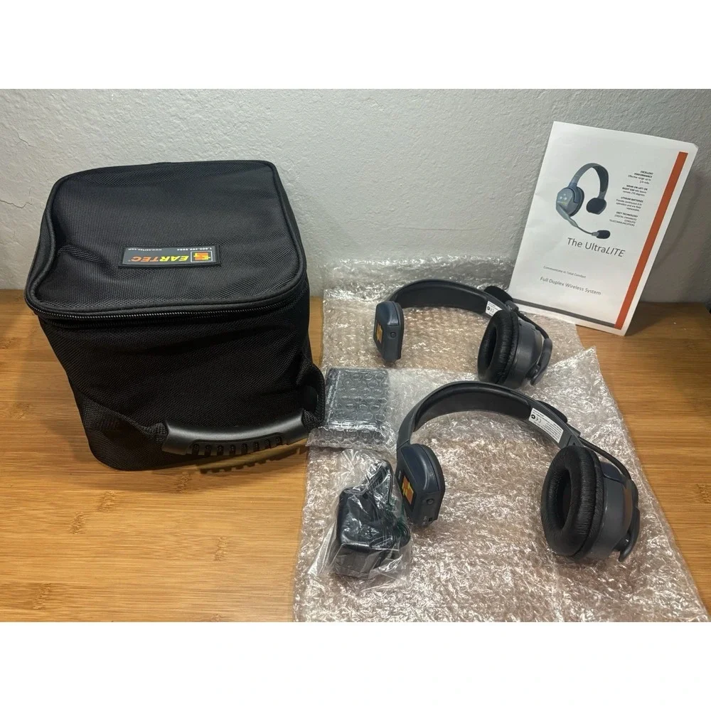 Eartec UL2S UltraLITE 2‎ person system wireless headset communication system
